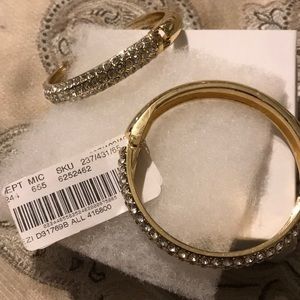 Gold studded bracelets